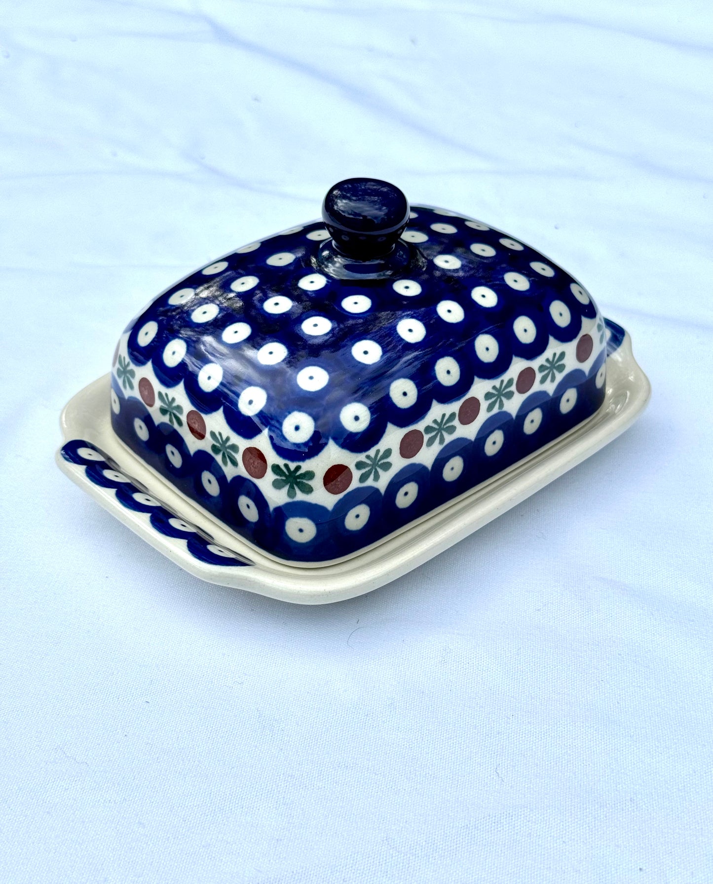 Classic Colbalt Butter Dish