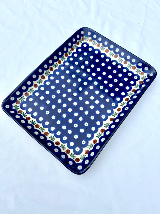 Traditional Medallion Rectangle Platter