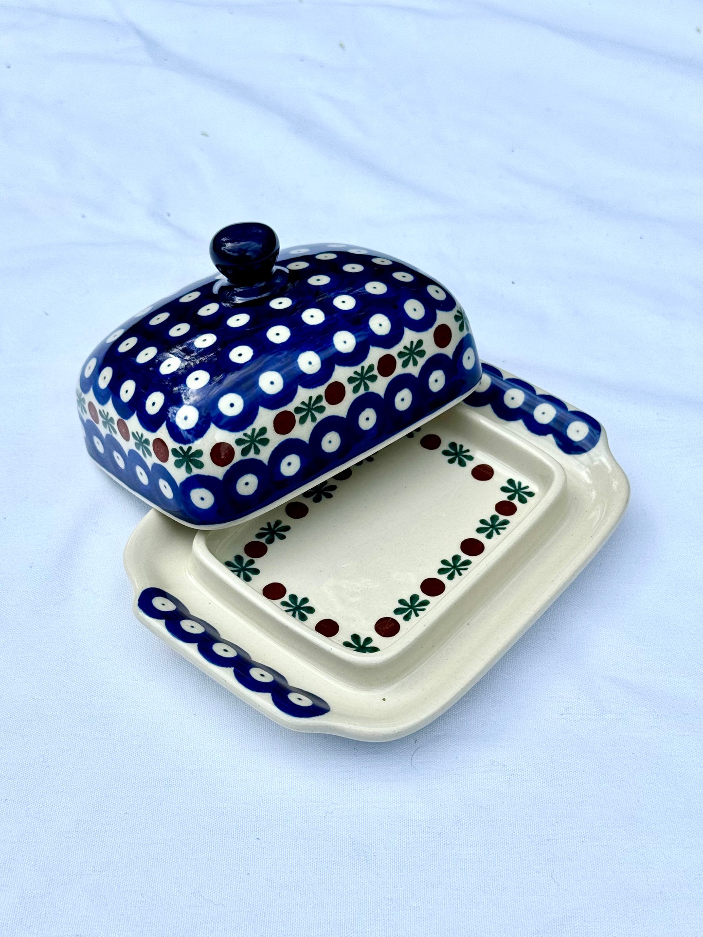 Classic Colbalt Butter Dish